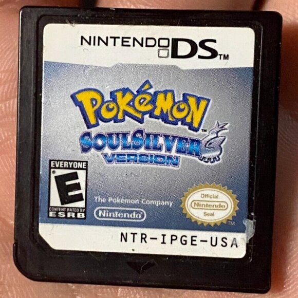 Pokemon: Soul Silver Version (Nintendo DS 2010) Cart Only Tested Authentic - Picture 1 of 2